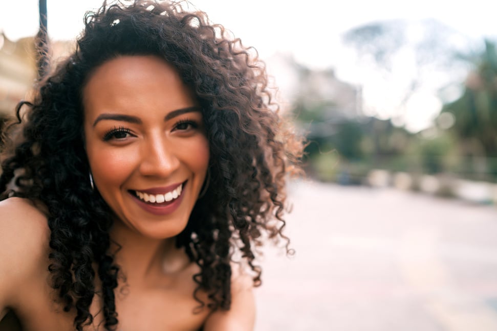 Young Woman Smiling